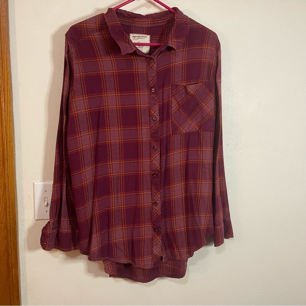 Button Up Flannel Shirt